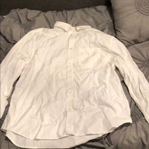 White Men’s Button Up